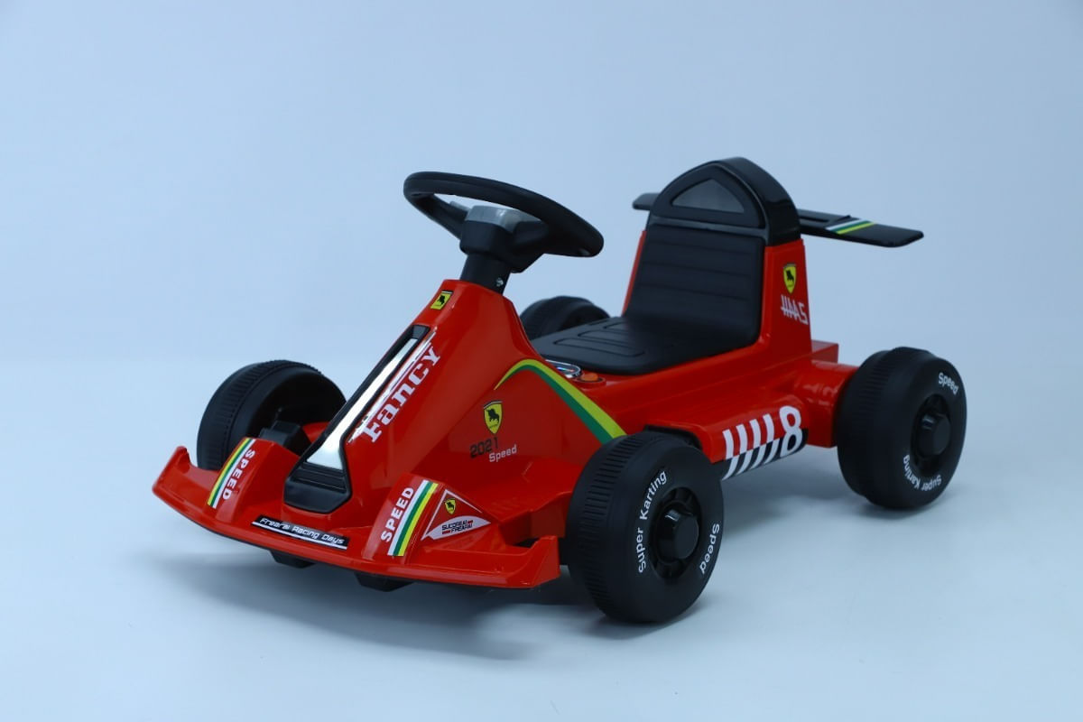 Karting A Bateria Bdq-9 Rojo