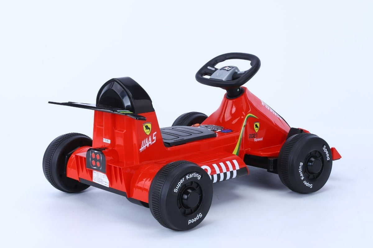 Karting A Bateria Bdq-9 Rojo
