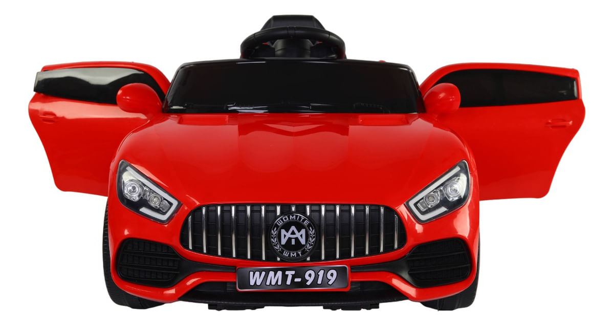 Auto A Bateria Infantil Rojo Wmt-919