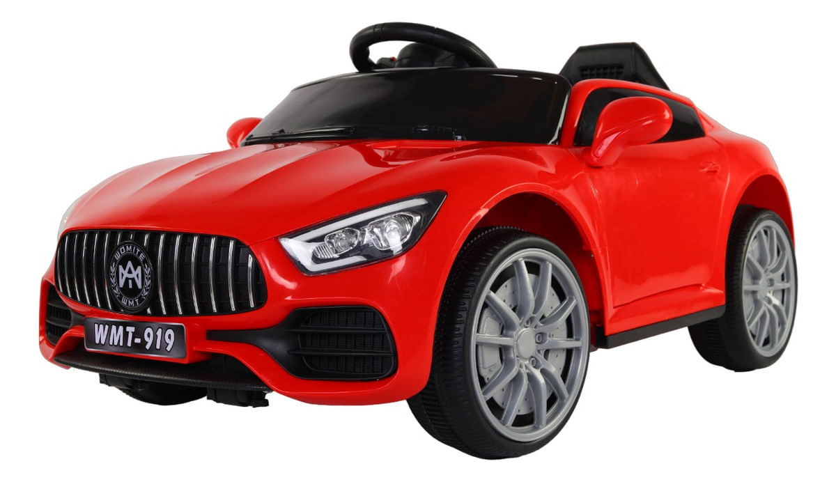 Auto A Bateria Infantil Rojo Wmt-919