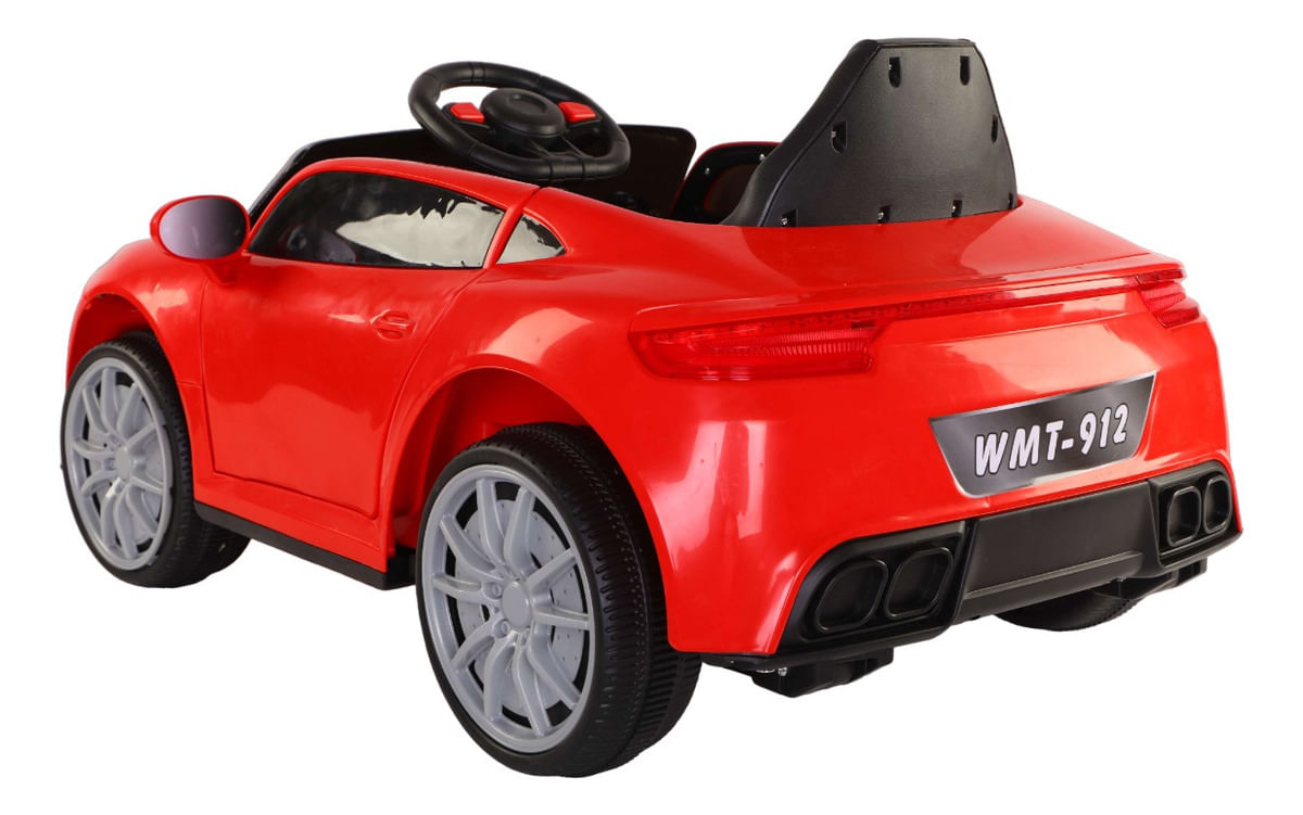 Auto A Bateria Infantil Rojo Wmt-912