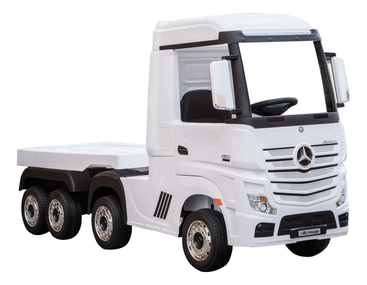 Auto A Bateria Camion Mercedes Benz Blanco Cl-shh2358t