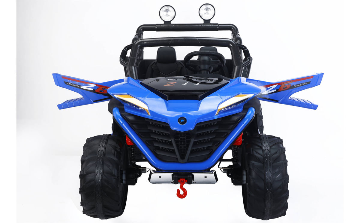 Auto A Bateria Infantil Azul 988