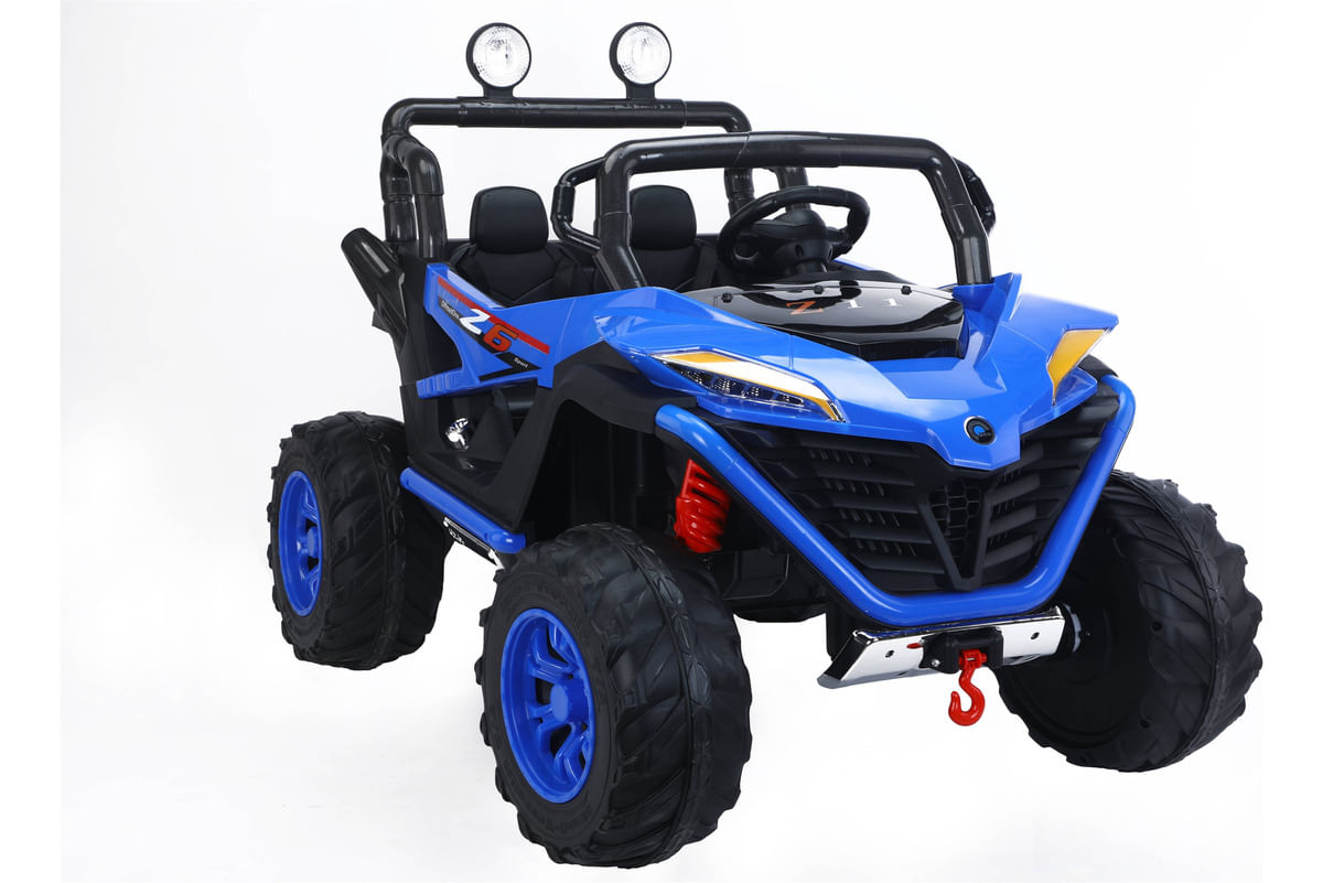 Auto A Bateria Infantil Azul 988