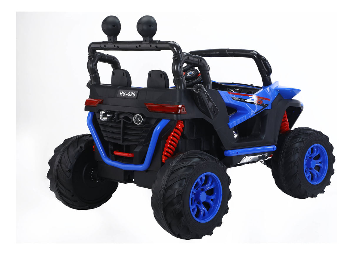 Auto A Bateria Infantil Azul 988