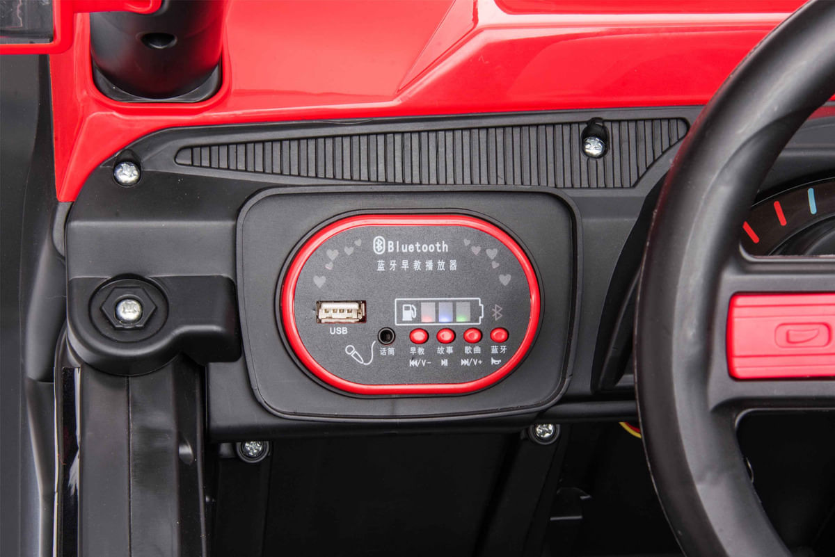 Auto A Bateria Infantil Rojo Cl-903