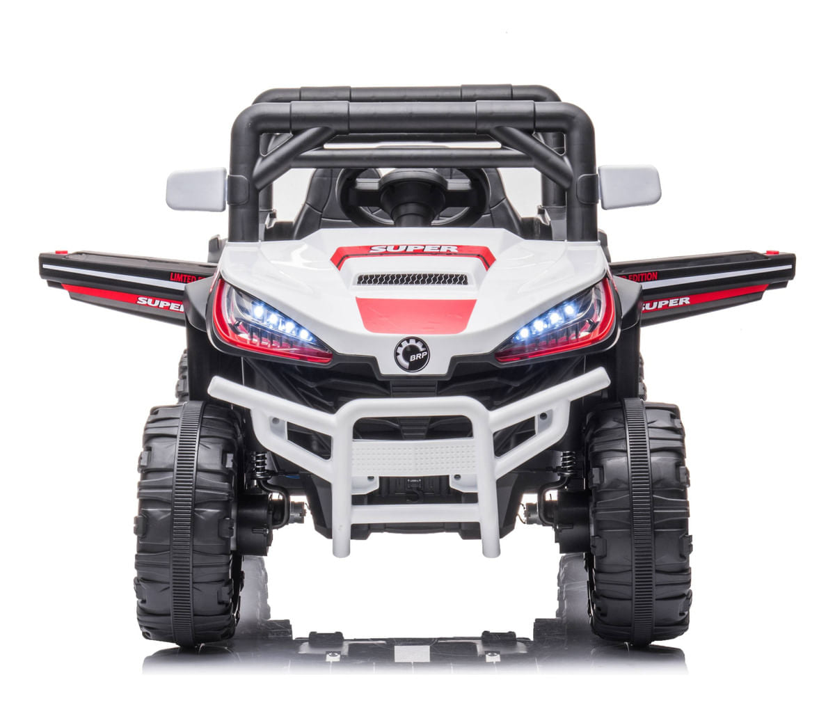 Auto A Bateria Infantil Blanco Cl-903
