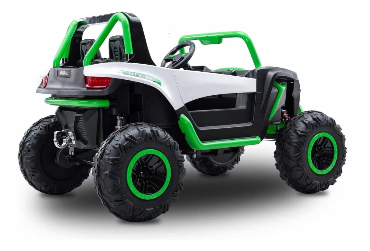 Auto A Bateria Verde Dls-x1