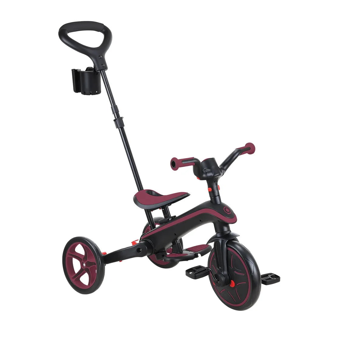 Globber Triciclo Explorer Trike 4en1 Plegable Bordó 732-202