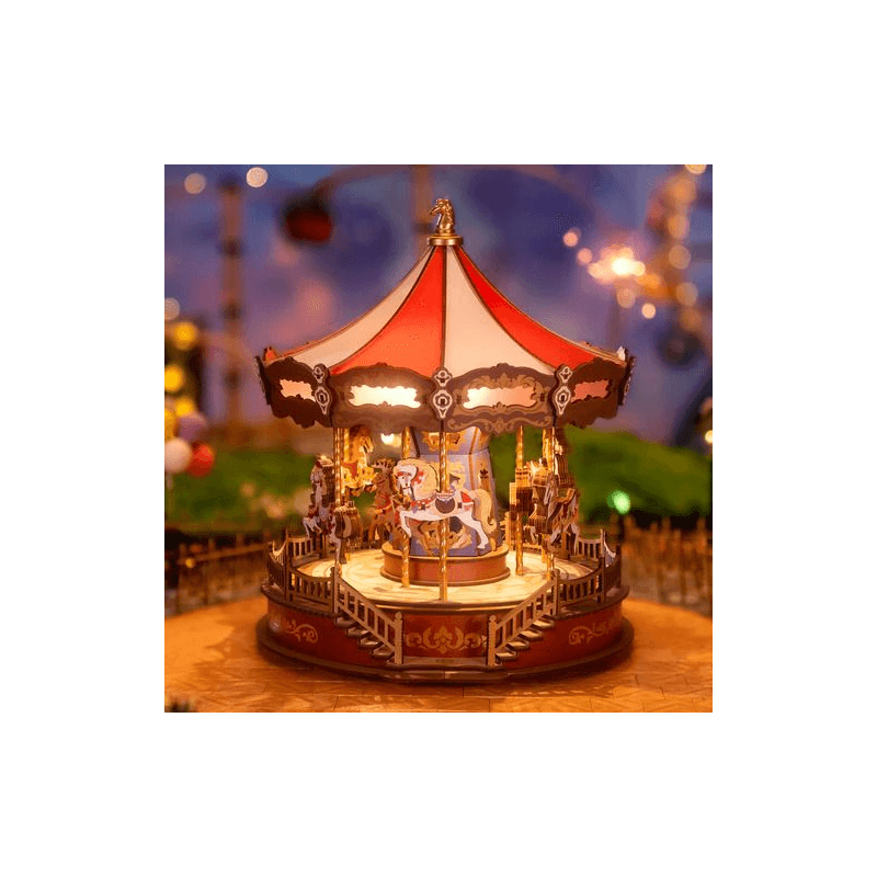 Robotime Puzzle Rolife Classic Carousel AMC01
