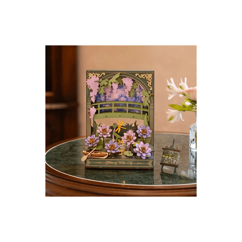 Robotime Puzzle Rolife Glittering Water Lily TH001