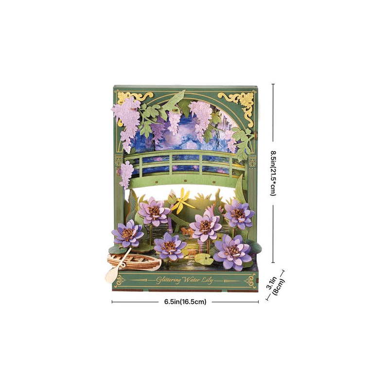 Robotime Puzzle Rolife Glittering Water Lily TH001