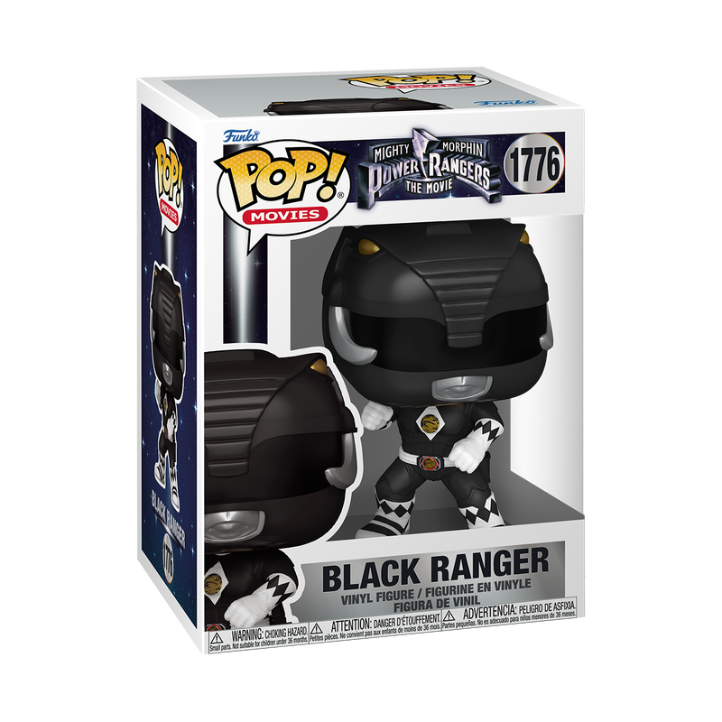 Funko POP Movies Mighty Morphin Power Rangers Black Ranger 81193
