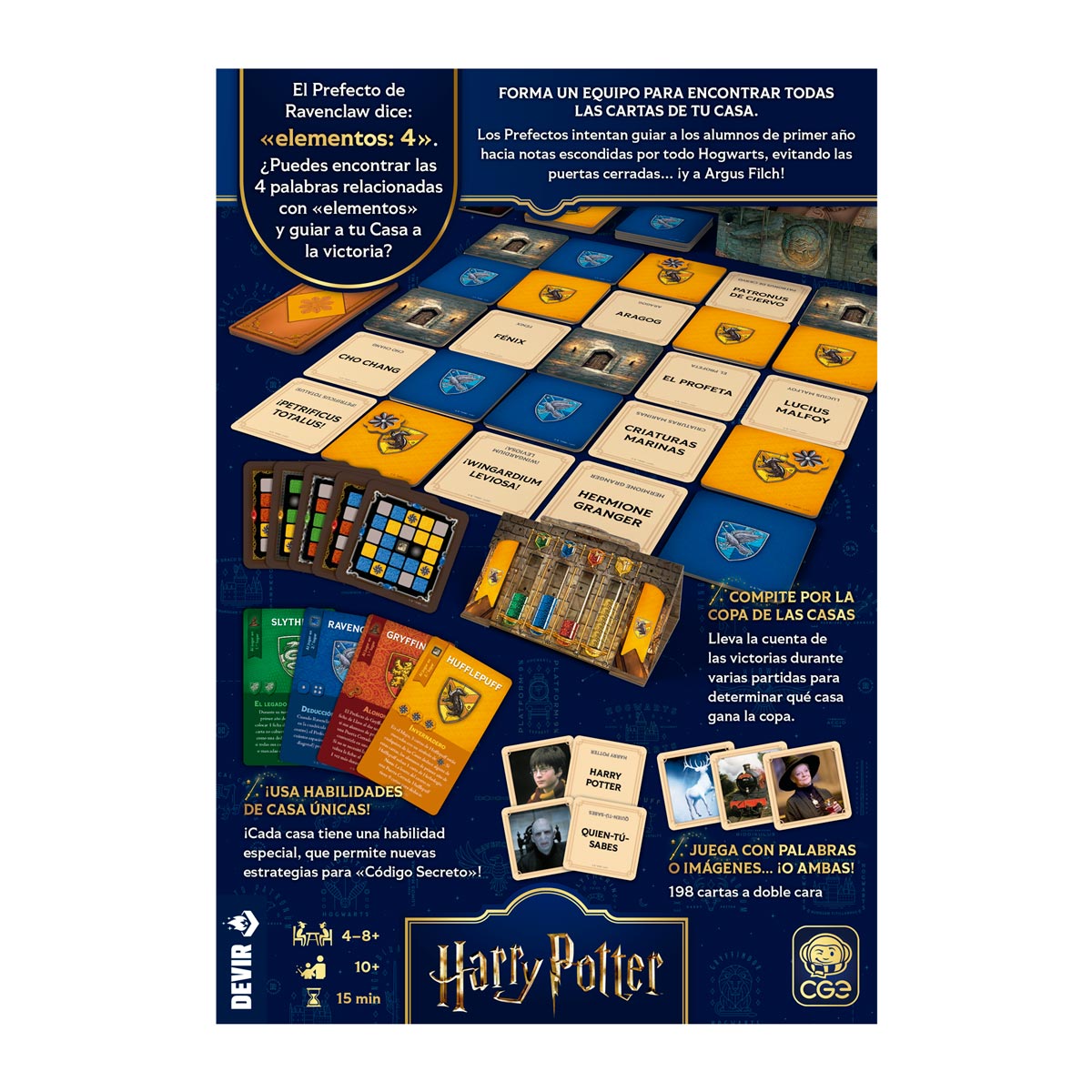 Juego Codigo Secreto Regreso A Hogwarts 40-4298