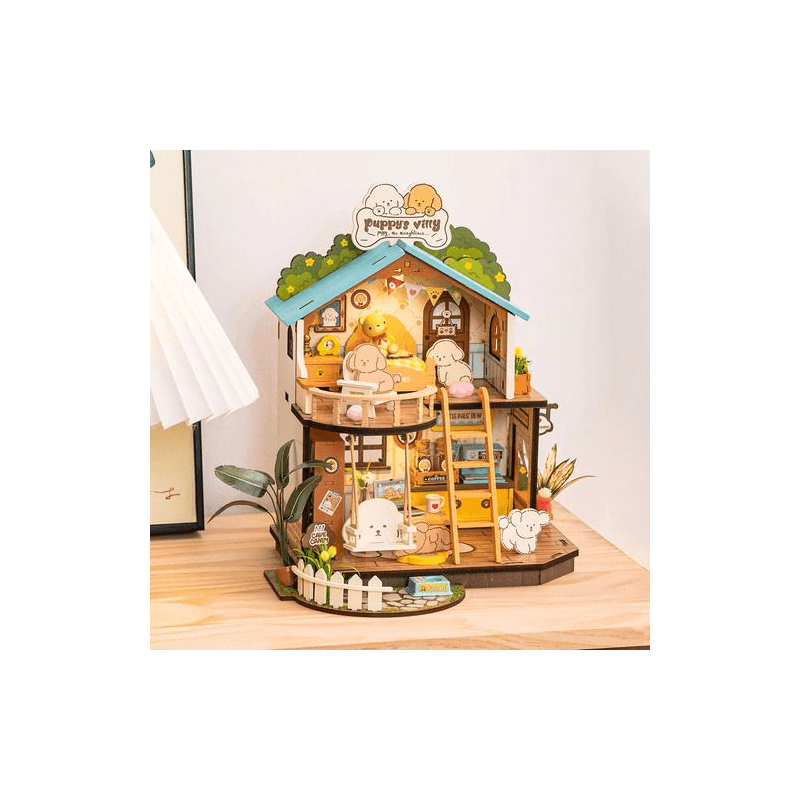 Robotime Puzzle Rolife Puppy's Cozy Villa DG169