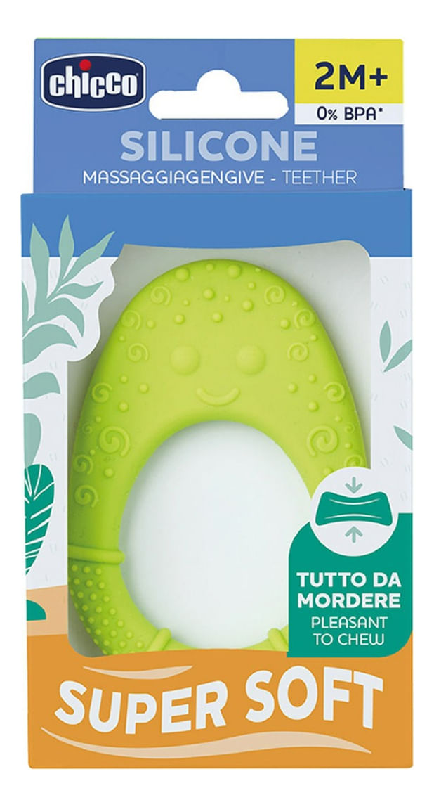 Chicco Mordillo Super Soft Aguacate Palta 2m+ 281203