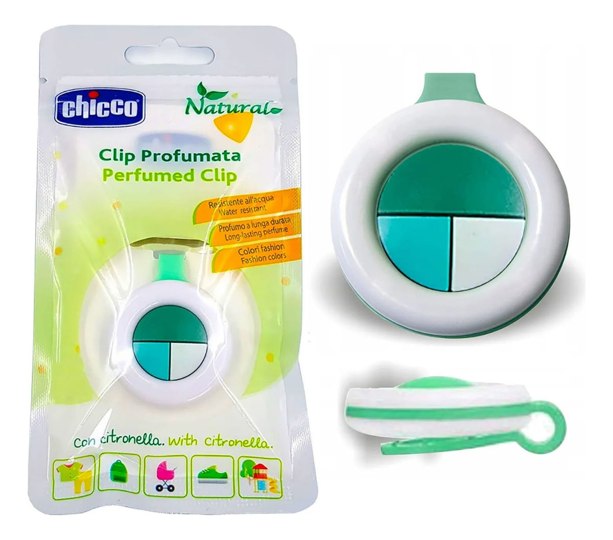Chicco Clip Perfumado Con Citronella 8554