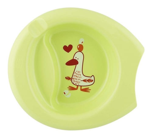 Chicco Plato Easy Feeding 6m+ Mix Verde/rosa/azul 160014
