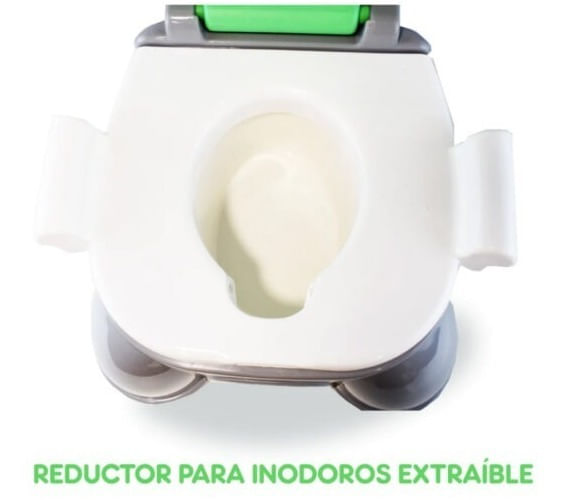 Pelela 3 En 1 Eco Gris Y Verde Okbb0285
