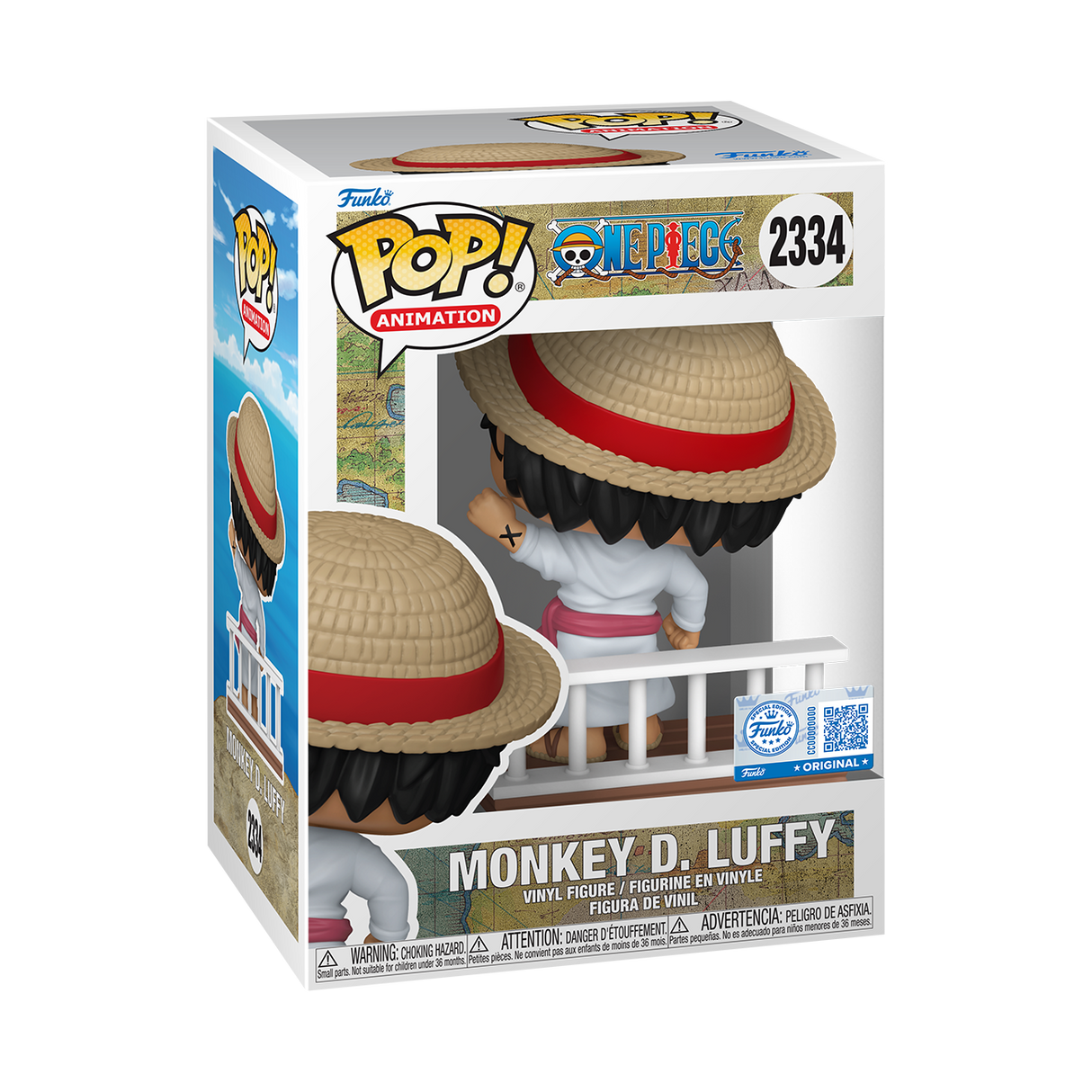 Funko POP One Piece Monkey D. Luffy 92034
