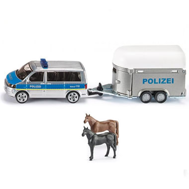 Siku Camioneta de policia con caballos SI2310