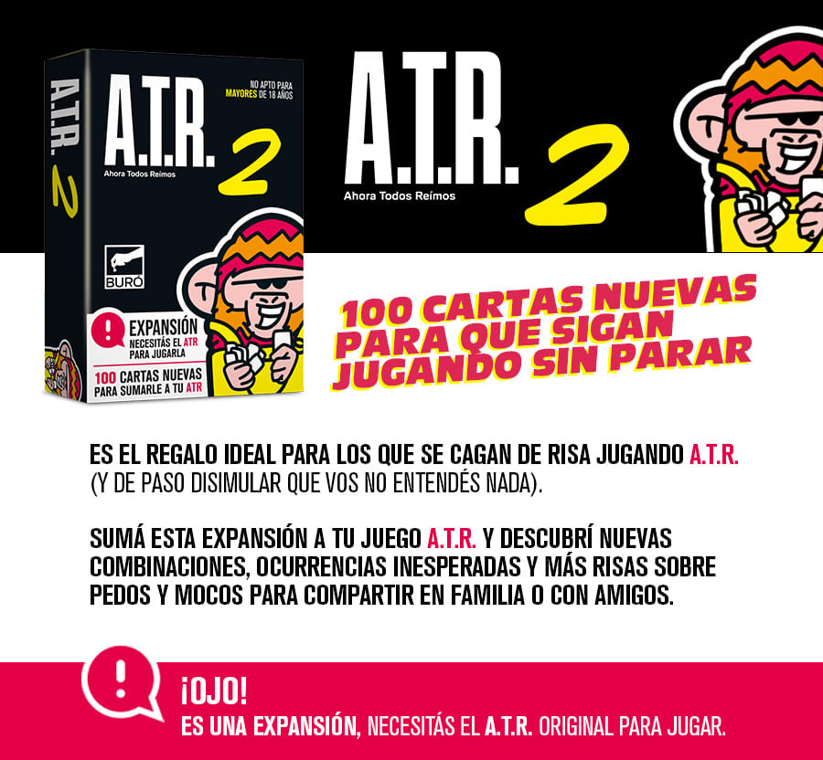 Juego Ahora Todos Reimos 2 Expansion ATR2