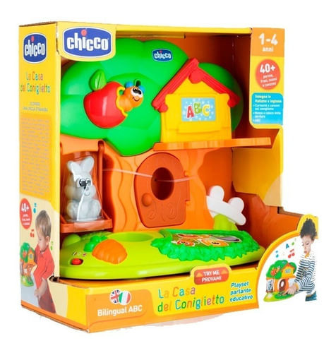 Chicco Bunny's La Casa Del Conejito Bilingüe 10038