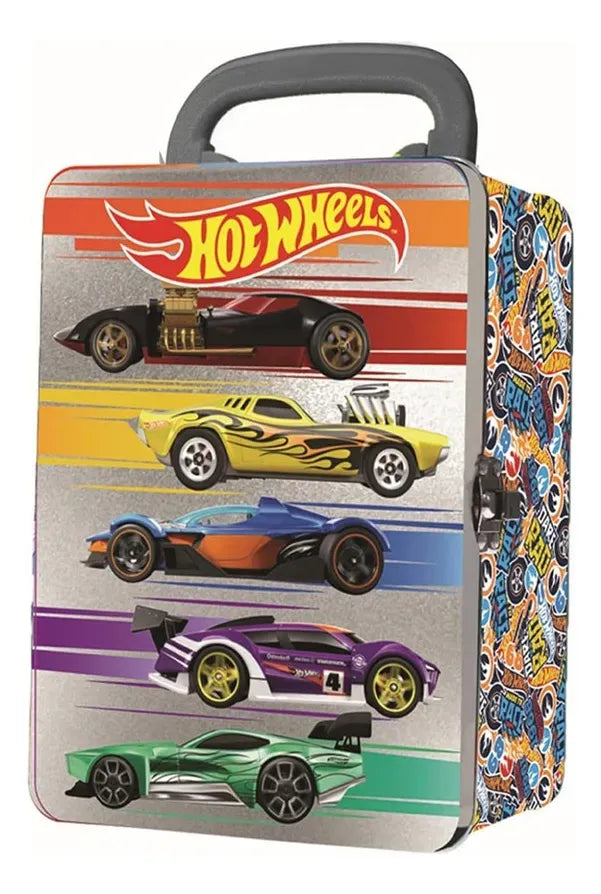 Hot Wheels Lata Guardacoches Gris Hwcc2-23s