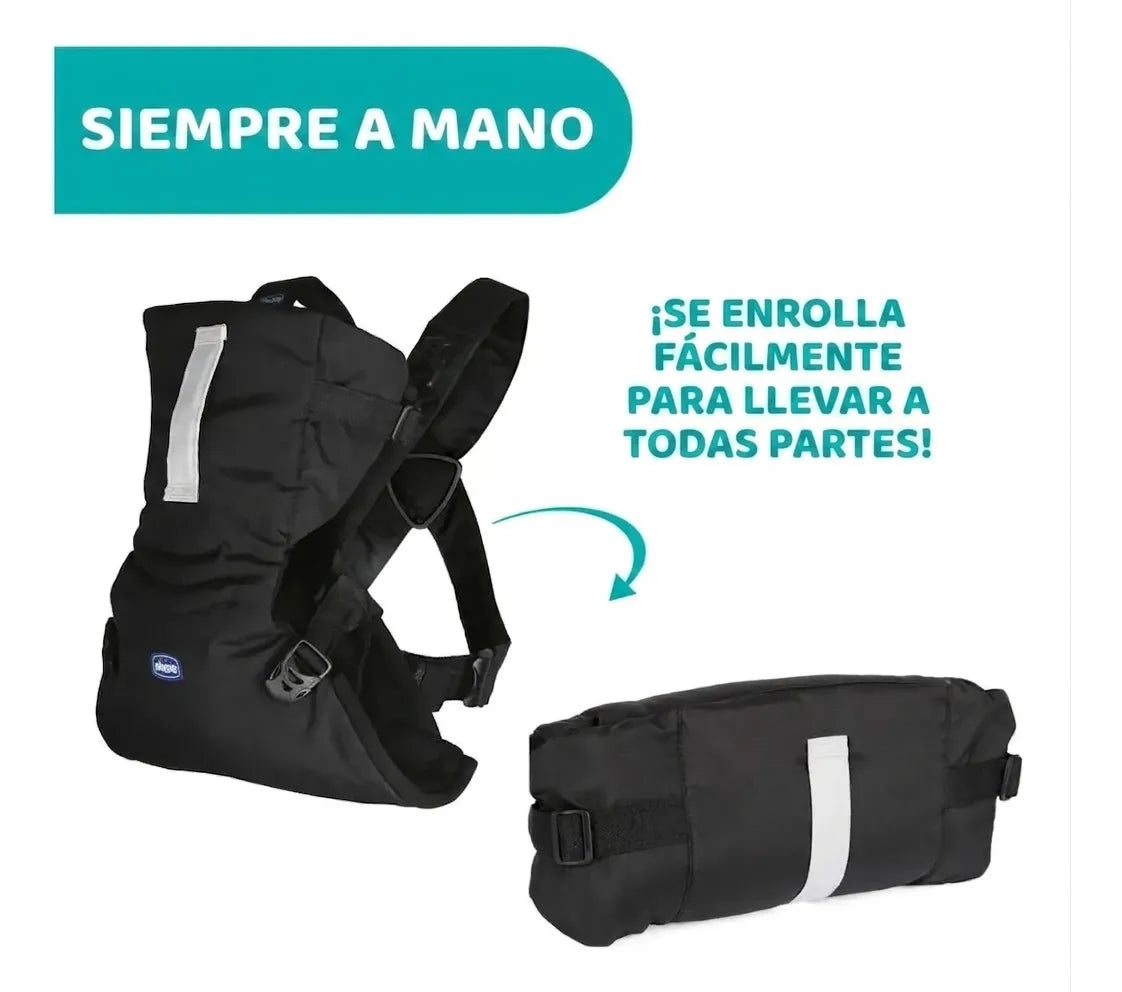 Chicco EasyFit Portabebés Ergonómico Negro 07079154410710