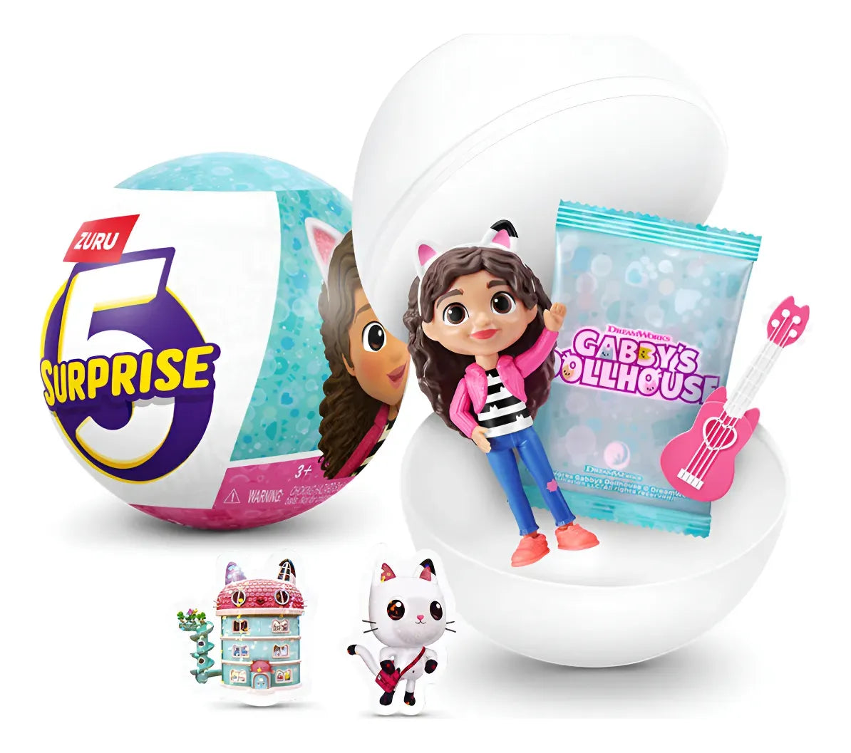 5 Surprise Gabbys Dollhouse 7858