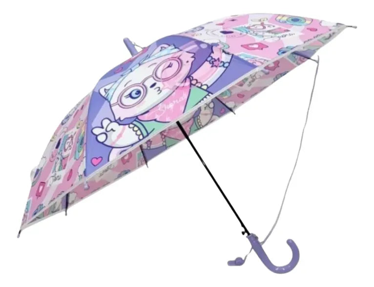 Skora Paraguas Cristal Bubblegum 19P 41137