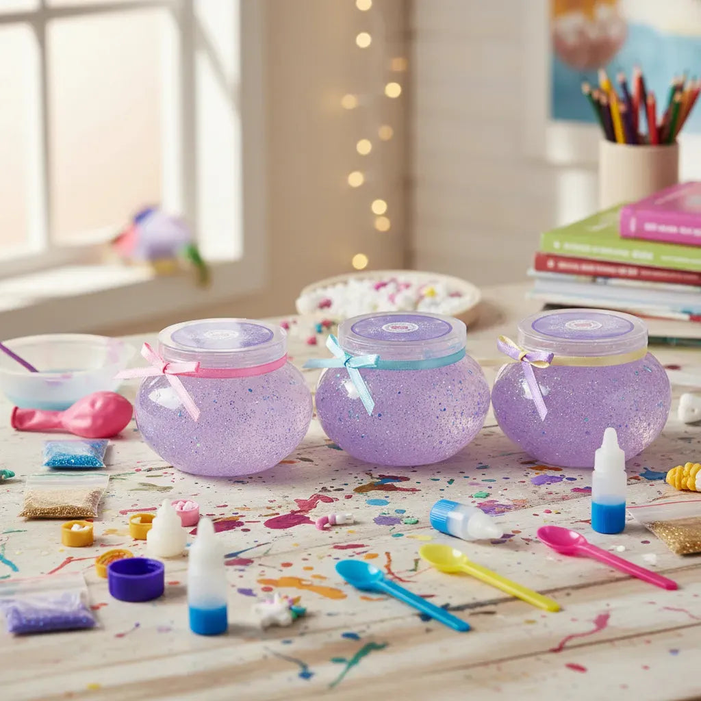 Slime Pote Violeta Kl703 Shine