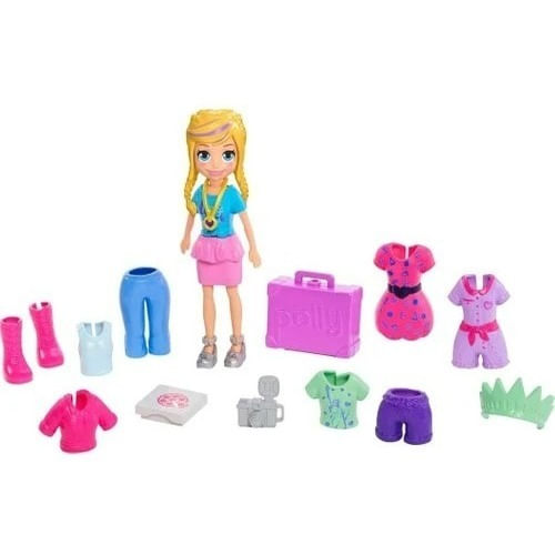 Polly Pocket Set Modas De Vacaciones Gft92 Mattel