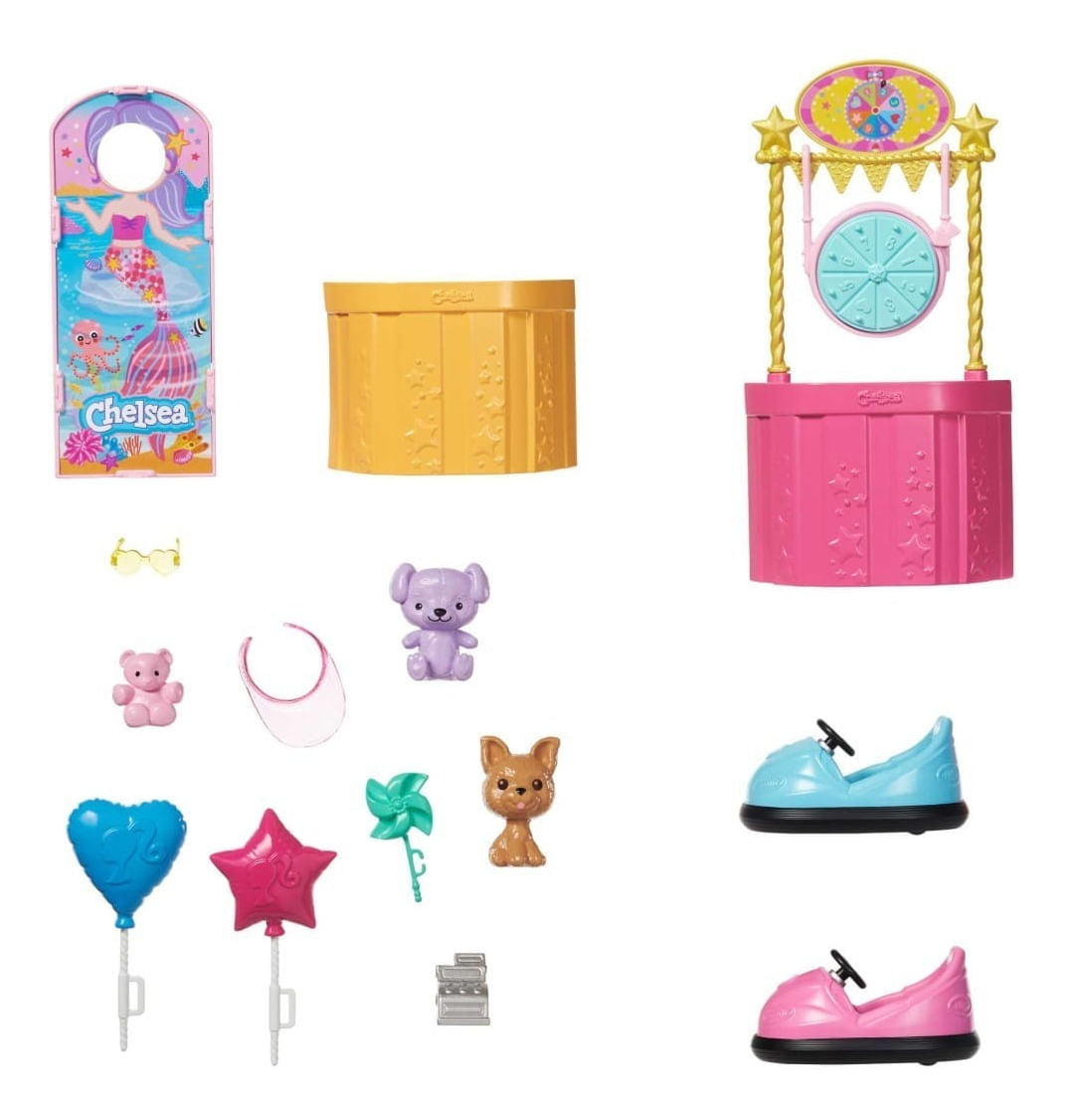 Muñeca Barbie Chelsea Parque De Diversiones Ghv82 Mattel