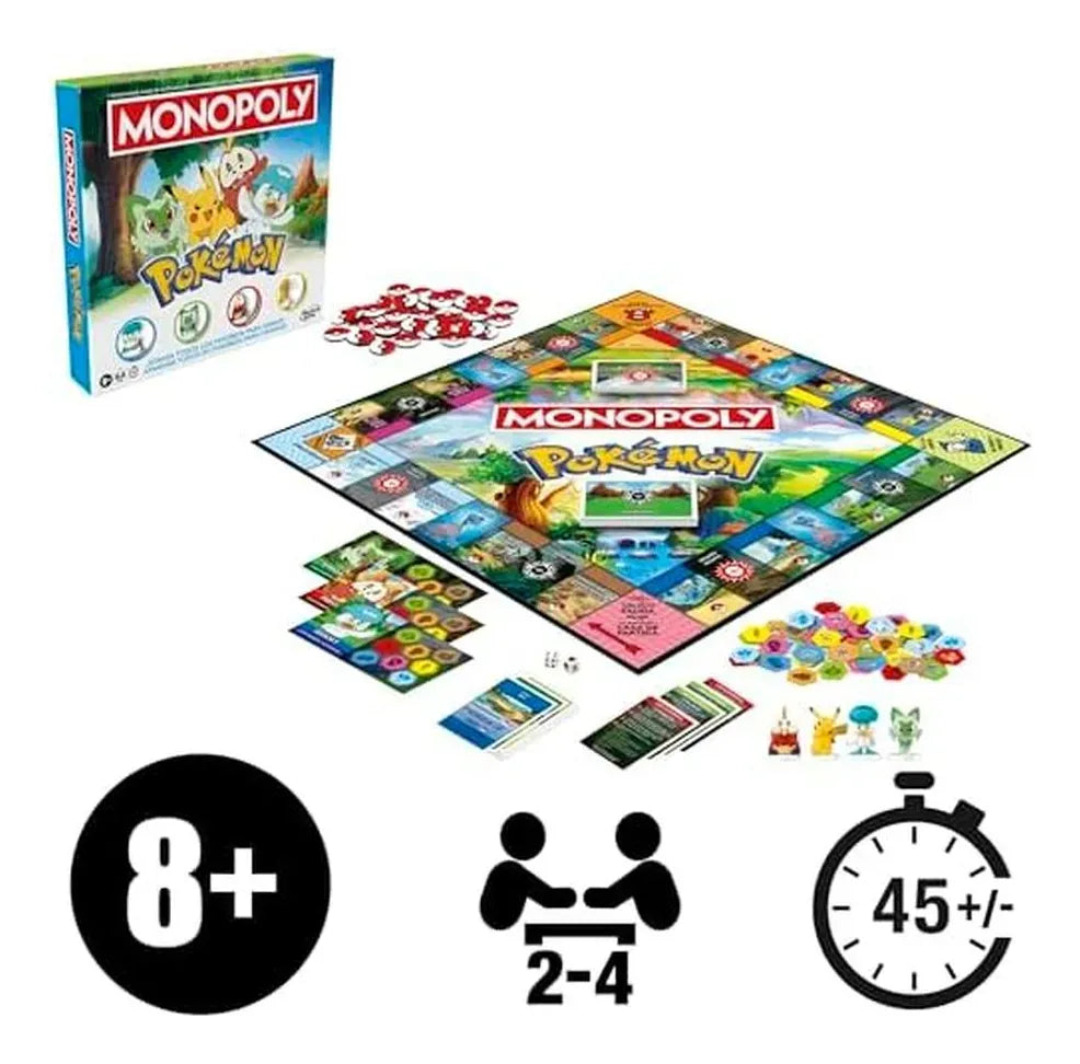 Hasbro Family Monopoly Pokemon G0716