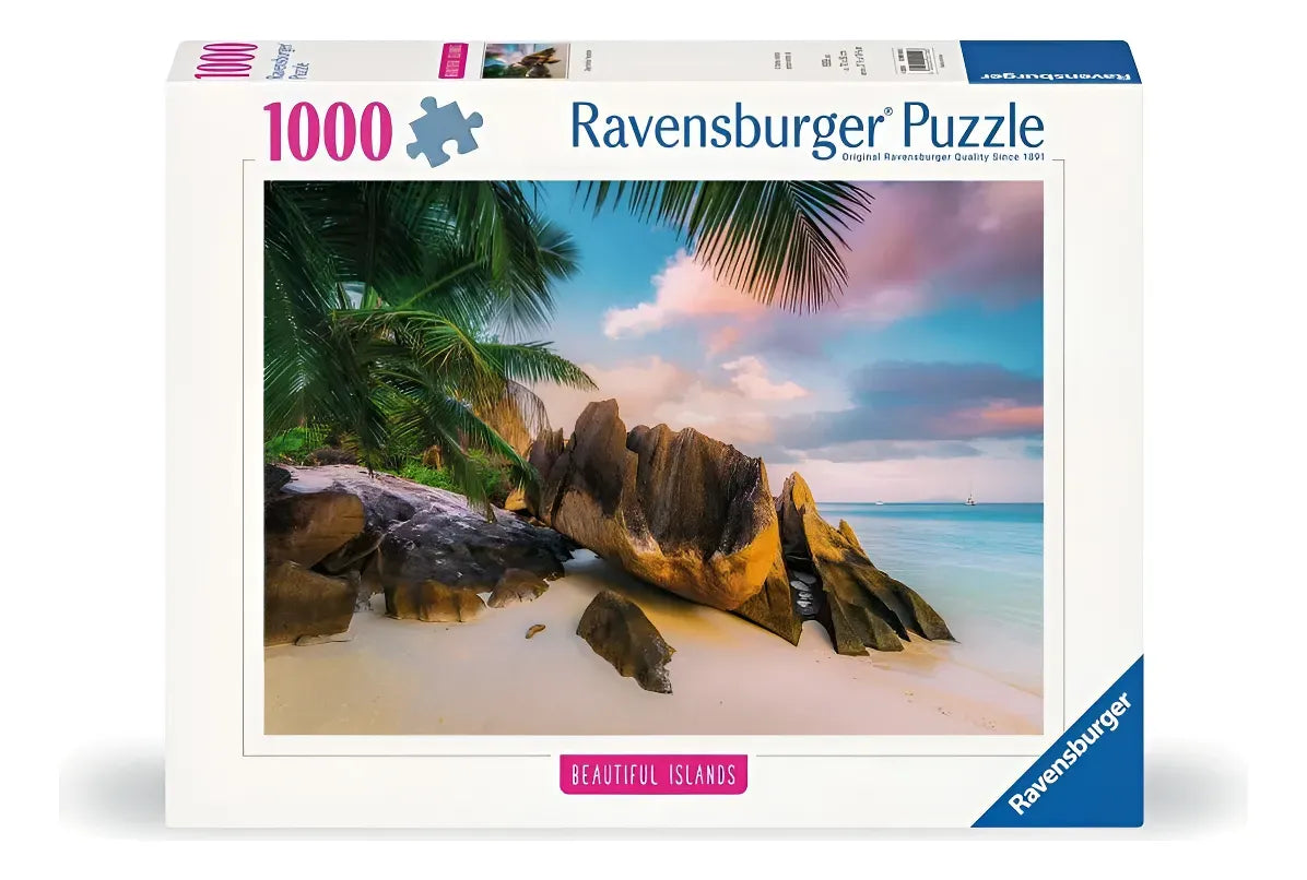 Ravensburger Puzzle 1000 Beautiful Islands Seychel 12000154