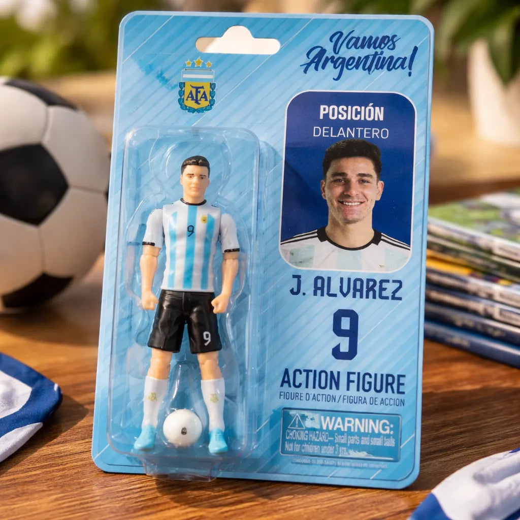 Figura AFA Julian Alvarez Sockers 10cm 82277