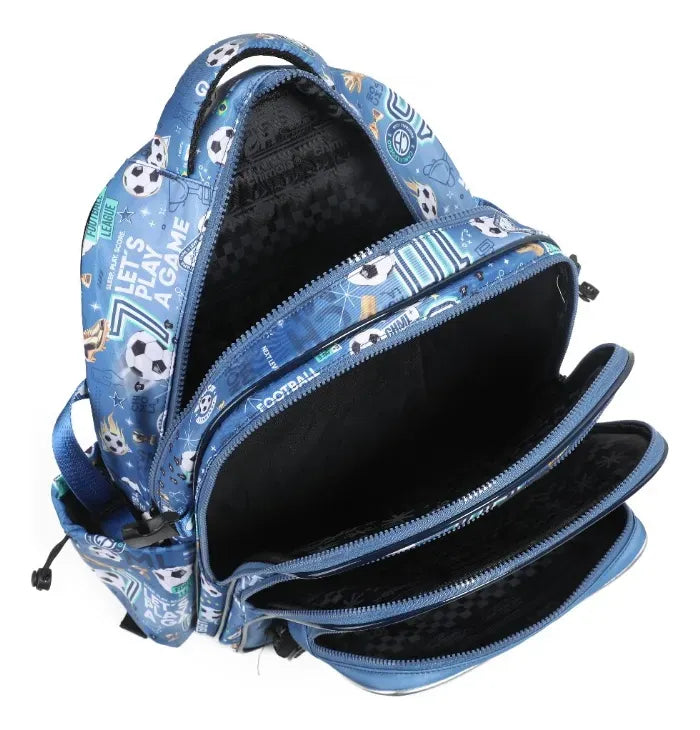 Chimola Mochila Espalda 17p Gamer Futbol FS126