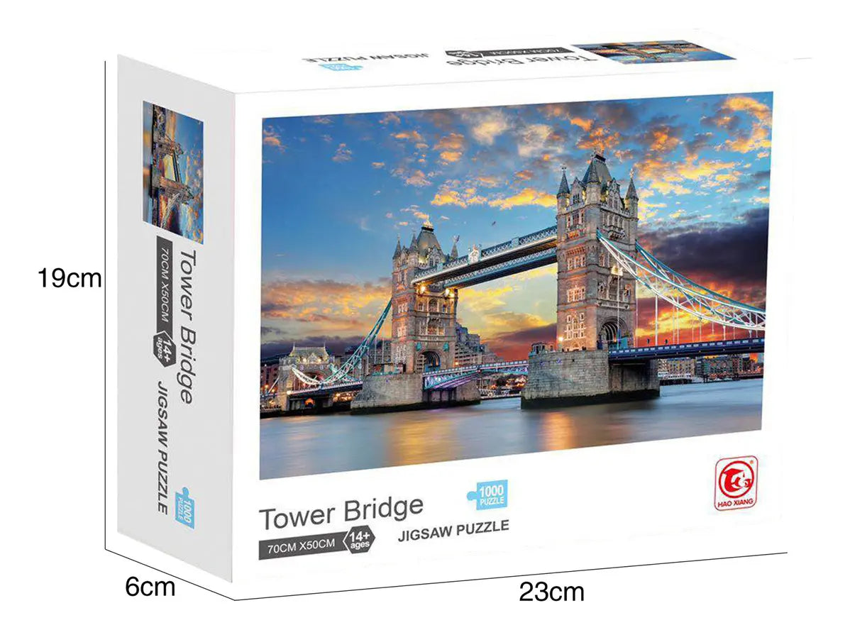 PUZZLE 1000 PCS PUESTA DE SOL EN EL PUENTE DE LA TORRE DE LONDRES 88330 1979919