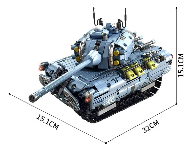 Panlos Brick Tanque Militar a Radio Control 2344695