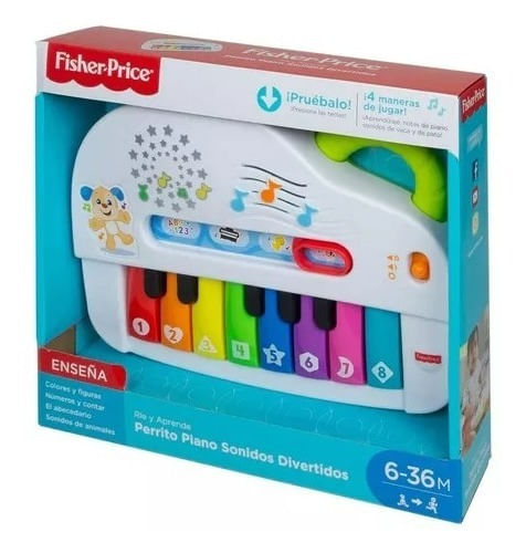 Fisher Price Perrito Piano Sonidos Divertidos Gfx33 Mattel