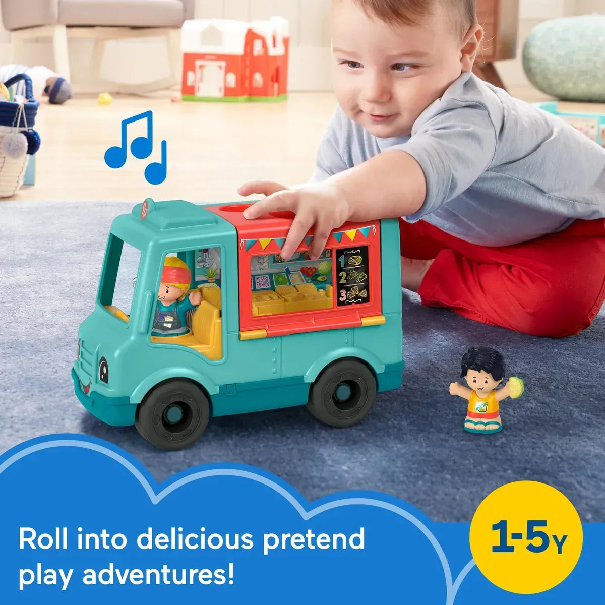 Fisher Price Camion De Comida Jgx15
