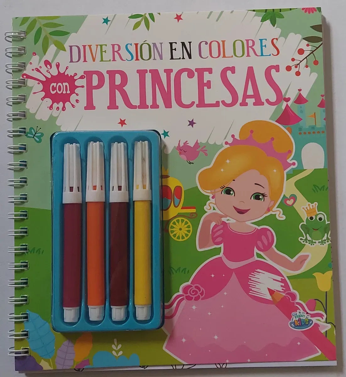 Super Kit X10 Diversión En Colores Con Princesas Bk-346