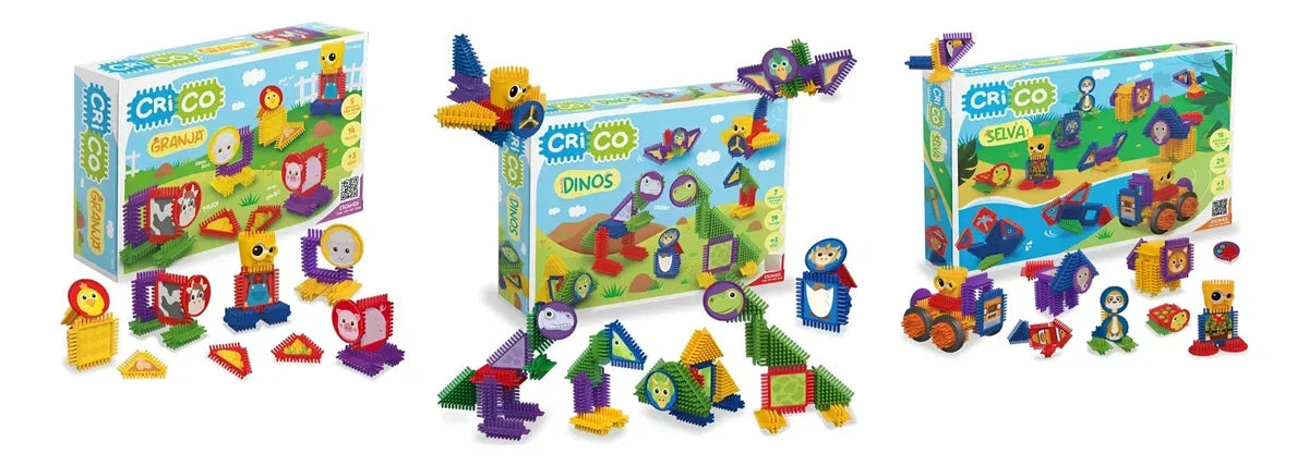 Rasti Combo Crico Granja Selva Y Dinos 01-3056/01-3055/03057