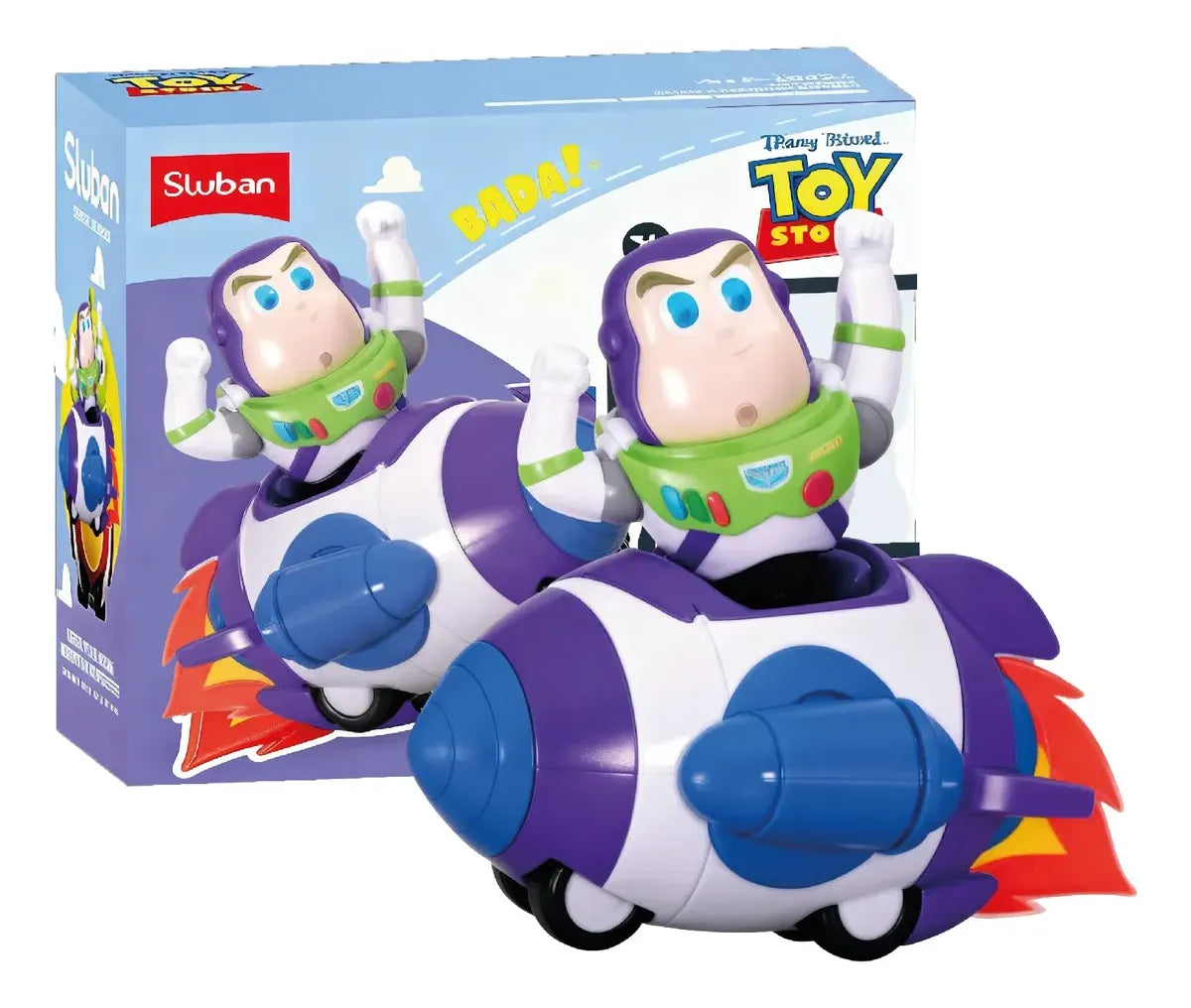 Buzz Lightyear Vehiculo Desarmable 8 Pcs Ikdis105