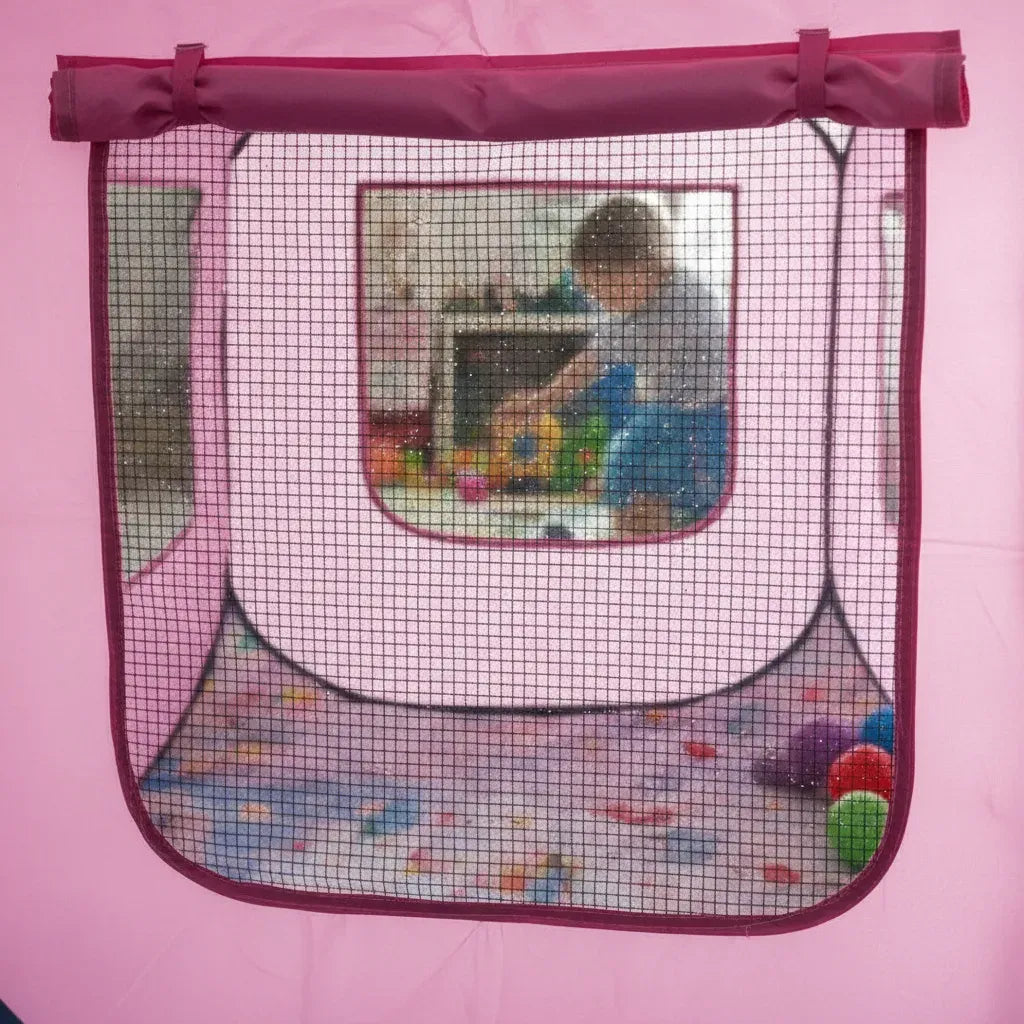 Carpa De Juegos Infantil Pelotero + 6 Pelotas 3104765 Shine Rosa