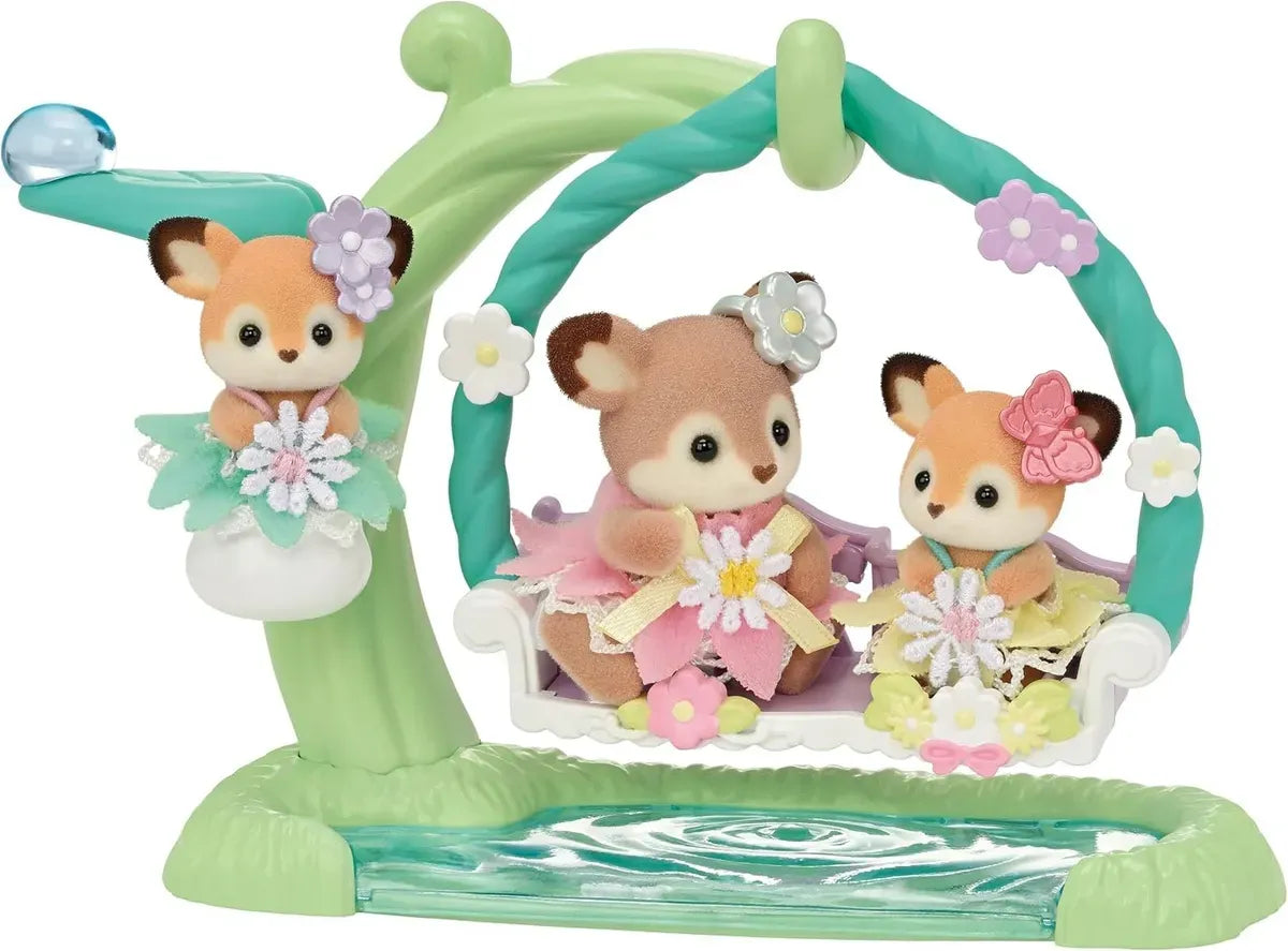 Sylvanian Families Bebes Ciervo en el columpio 5801