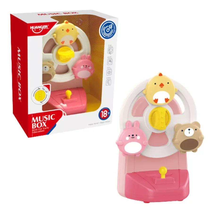 Juguete Caja Musical Infantil Rosa 2349026 Shine