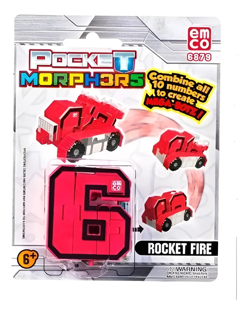 Pocket Morphers Números Transformables 6888
