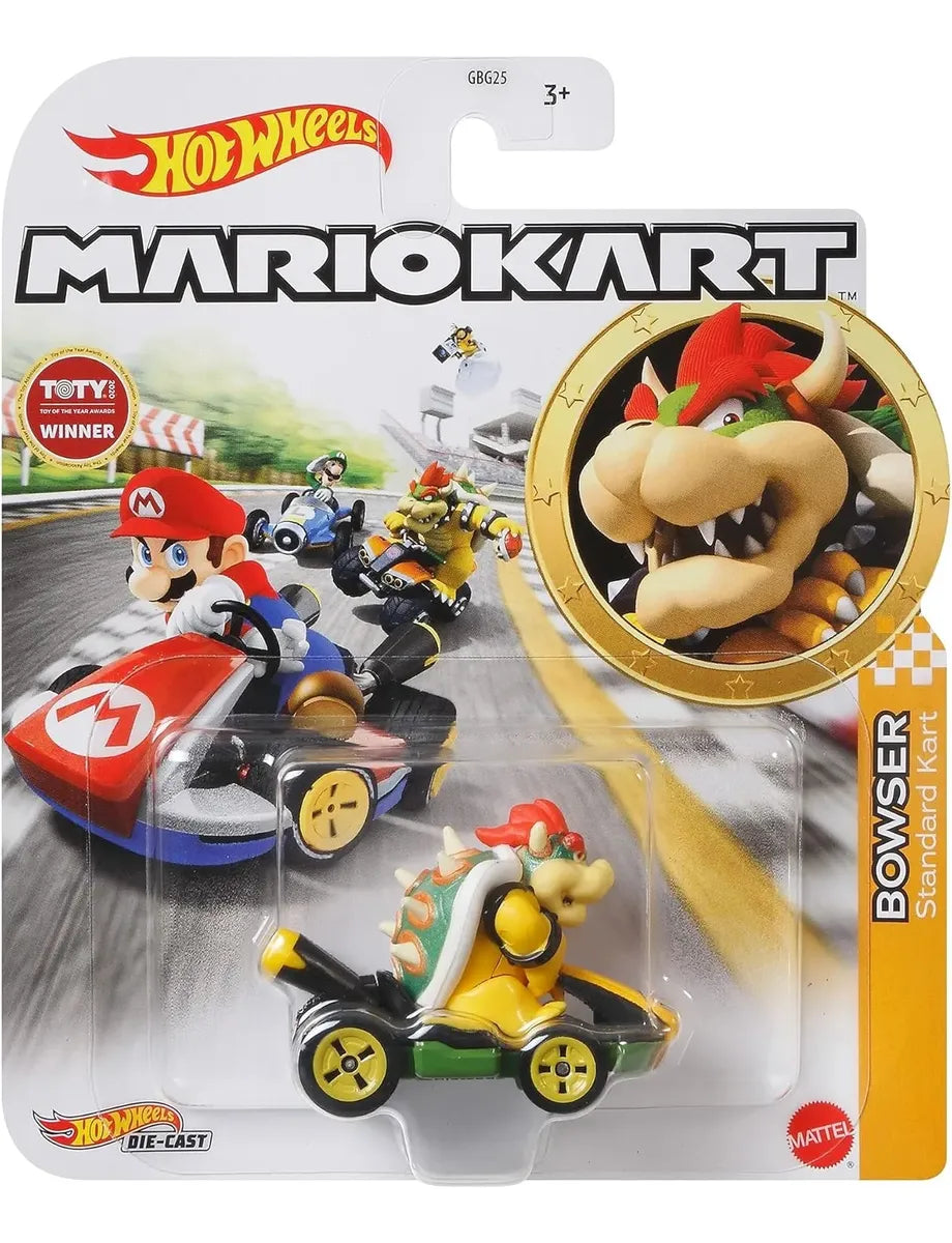 Hot Wheels Mario Kart Vehiculo Metal 1:64 Gbg25